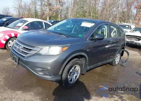 2013 Honda Cr-V Lx from USA, damaged, VIN 2HKRM4H3XDH657558